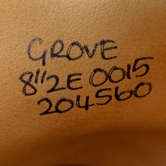 JOHN LOBB Size 8.5 Grove Brown Pebble Grain Leather Lace-Up Chukka Boots - Picture 8 of 11